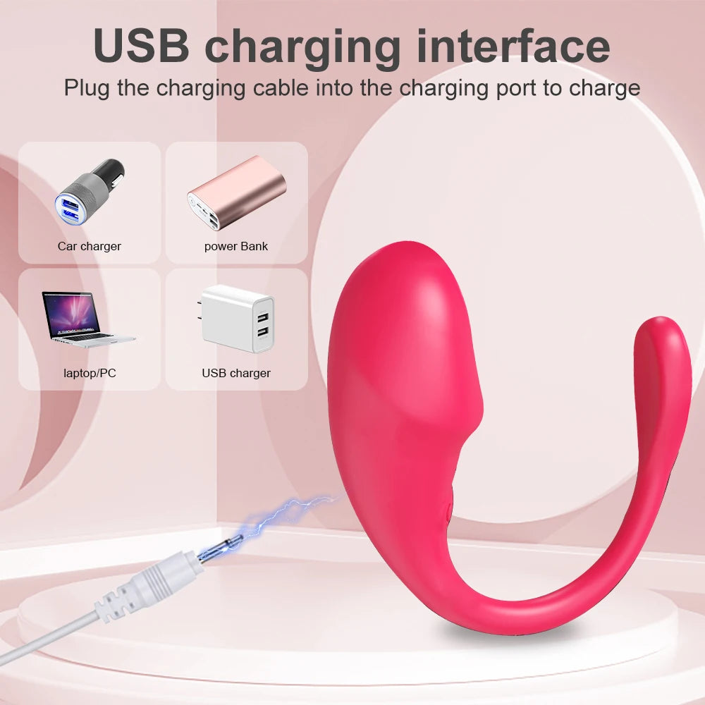 Vibrating Egg Clitoris Stimulator