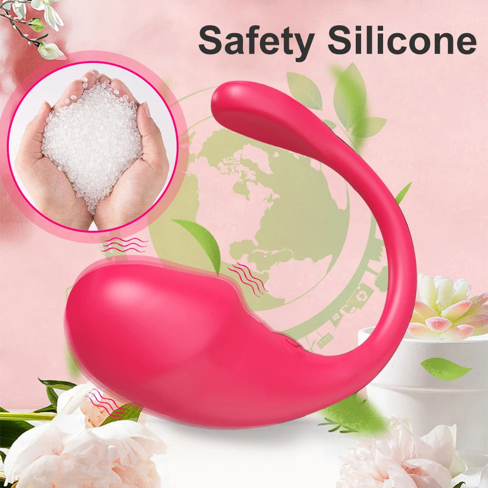 Vibrating Egg Clitoris Stimulator