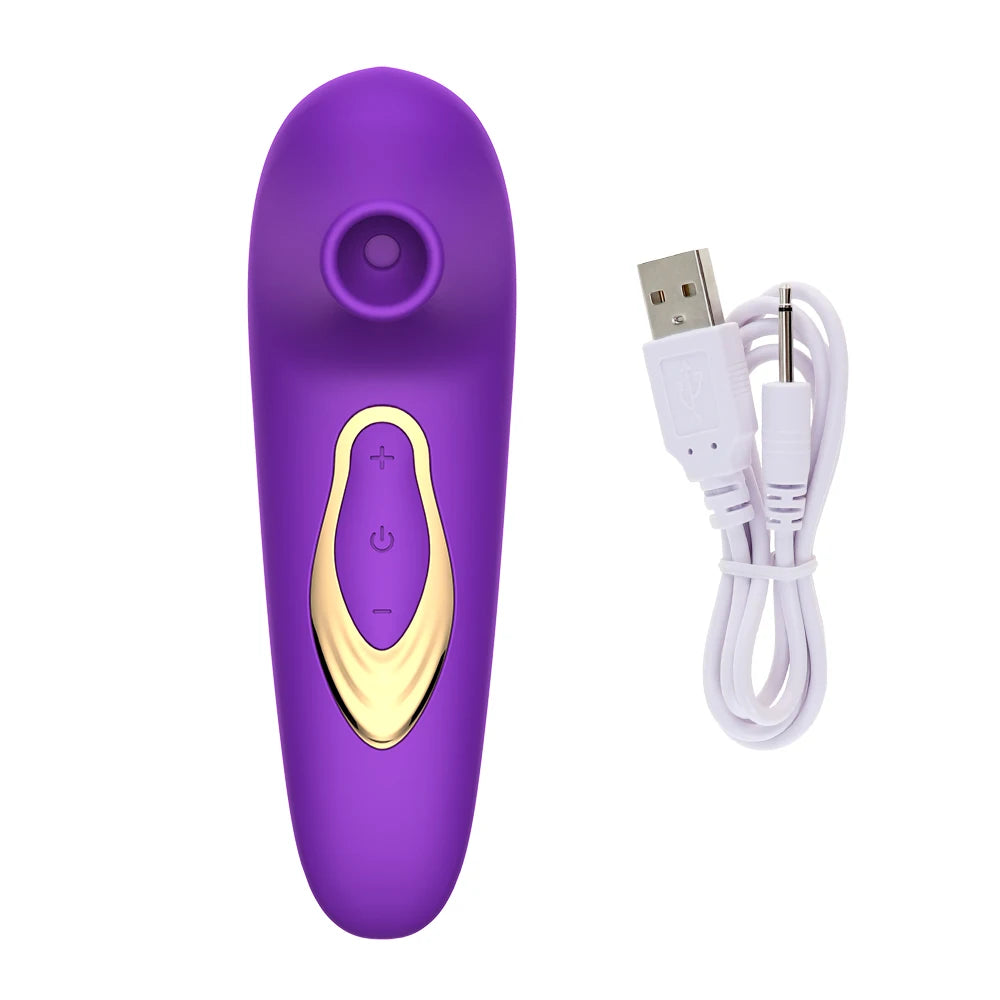 G-Spot and Clitoral Sucking Vibrator Erotic Stimulator