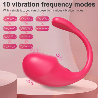 Vibrating Egg Clitoris Stimulator