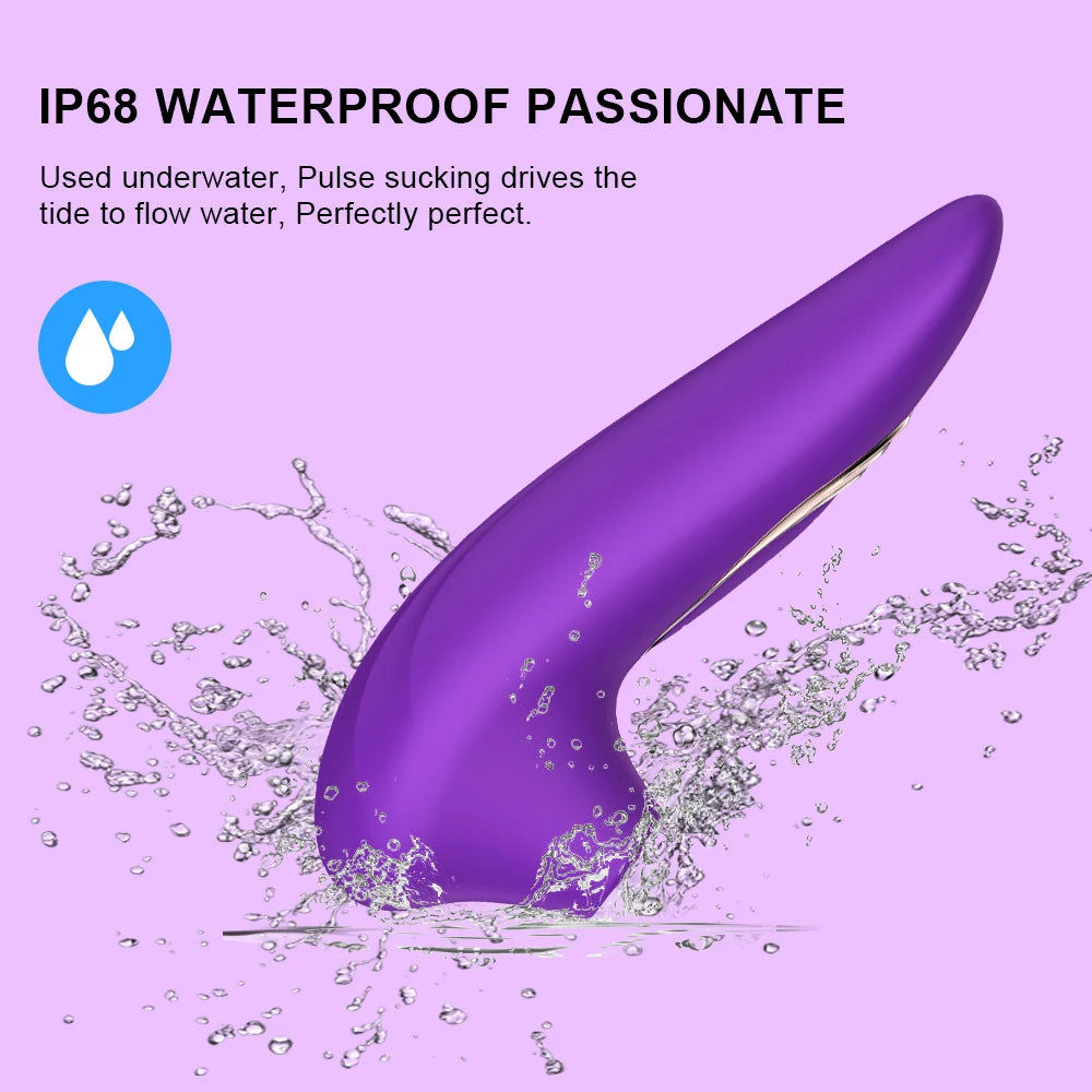 G-Spot and Clitoral Sucking Vibrator Erotic Stimulator